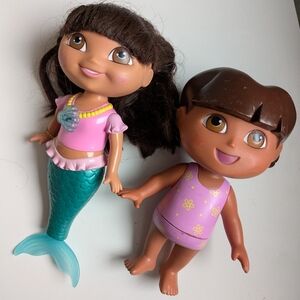 Vintage Dora the Explorer Dolls – Early 2000s 🧡 🩷